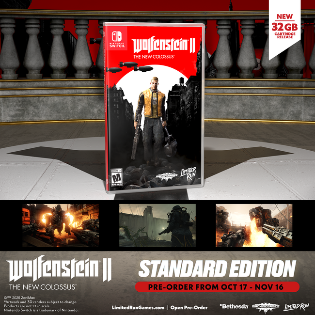 Switch Limited Run #305: Wolfenstein II®: The New Colossus™