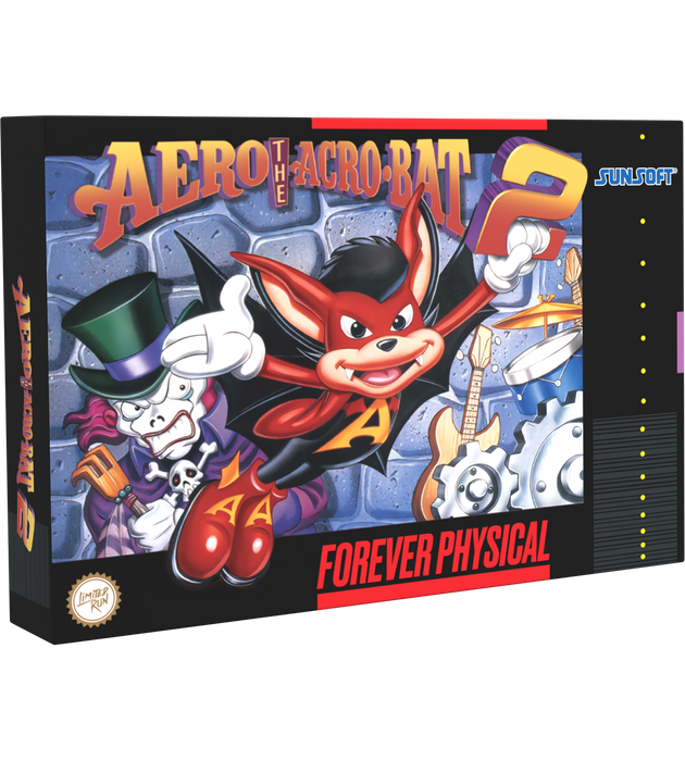 Aero the Acro Bat 2 SNES Limited Run Games