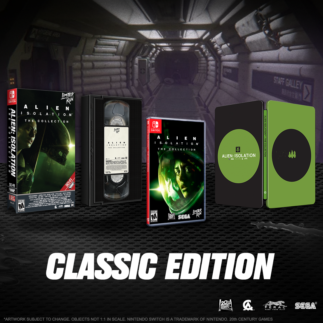 Alien Switches Switch Limited Run #191: Alien: Isolation - The Collection Classic Edi ...