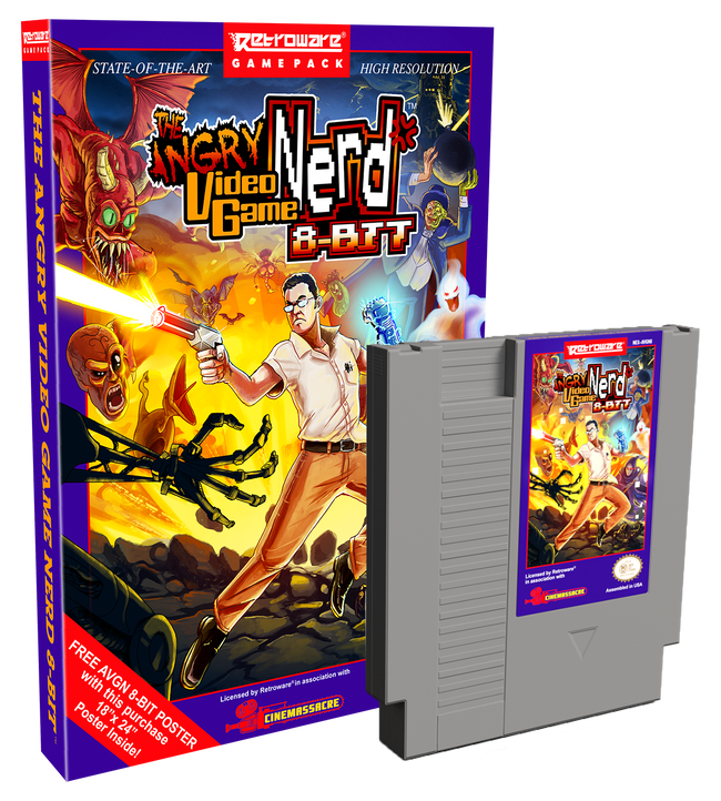 Angry Video Game Nerd 8-bit Standard Edition (NES)