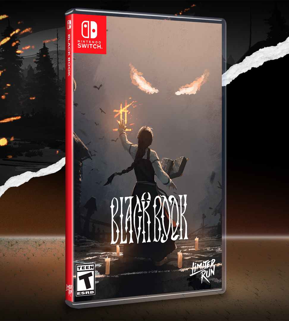 Switch Limited Run #192: Black Book – Limited Run Games Switch Limited Run #192: Black Book – Limited Run Games