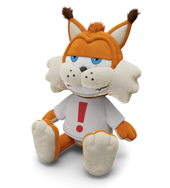 Bubsy in: The Purrfect Collection Plush