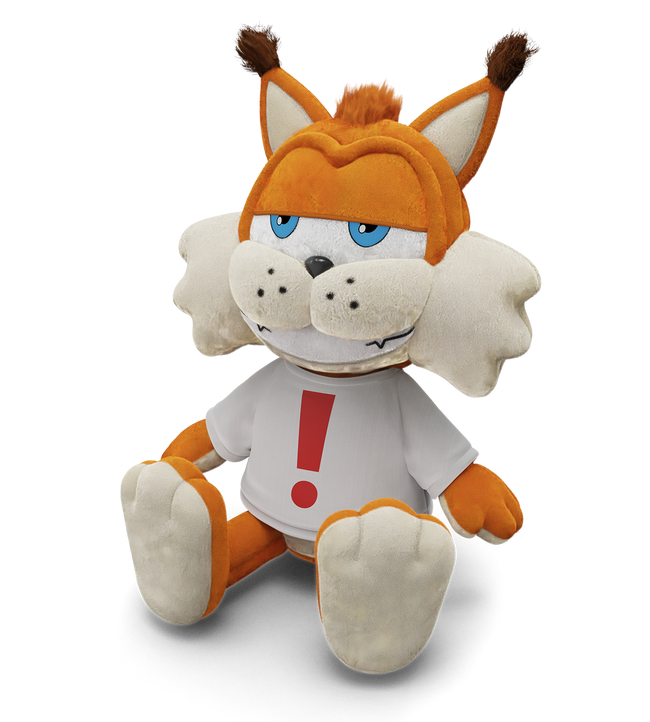 Bubsy in: The Purrfect Collection Plush