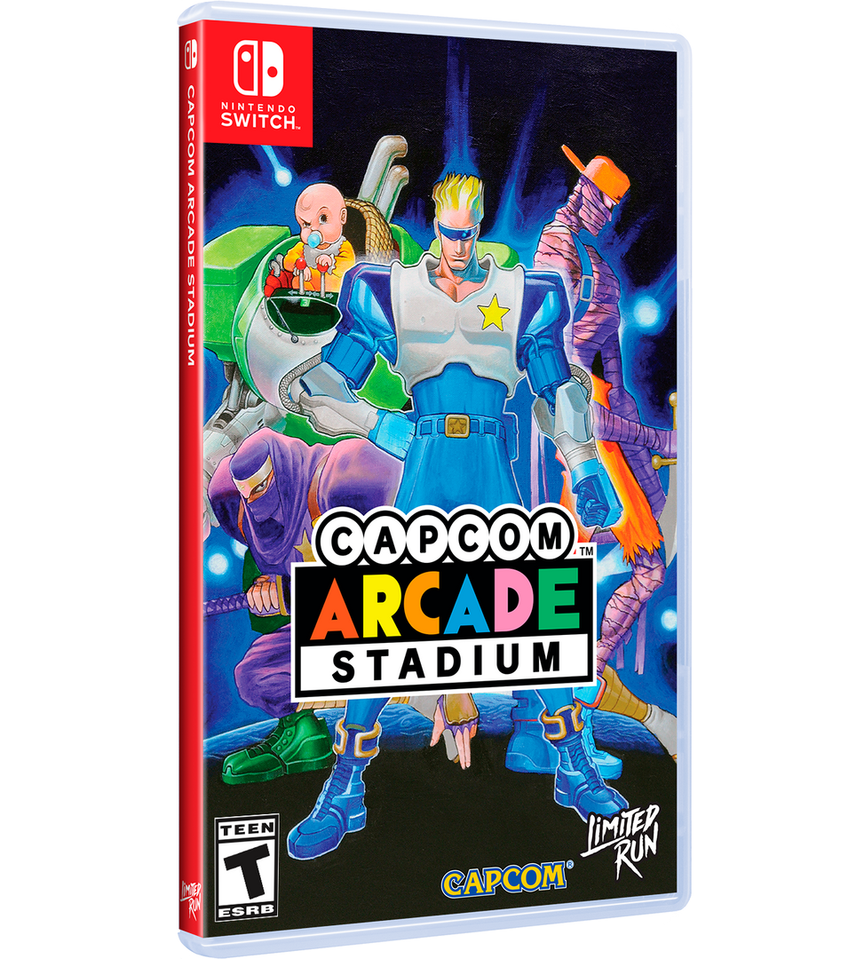 Switch Limited Run #300: Capcom Arcade Stadium Vol. 1 – Limited Run Games