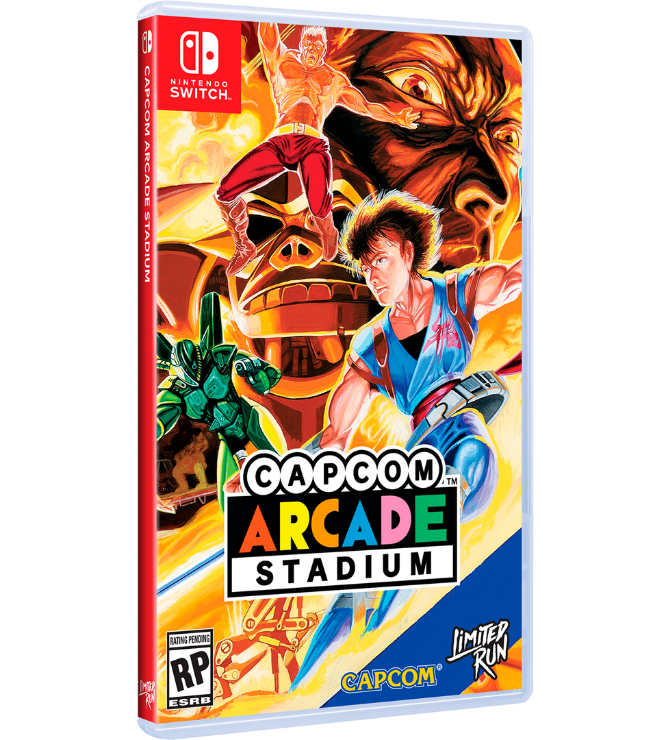 Switch Limited Run #300: Capcom Arcade Stadium Vol. 1 – Limited Run Games