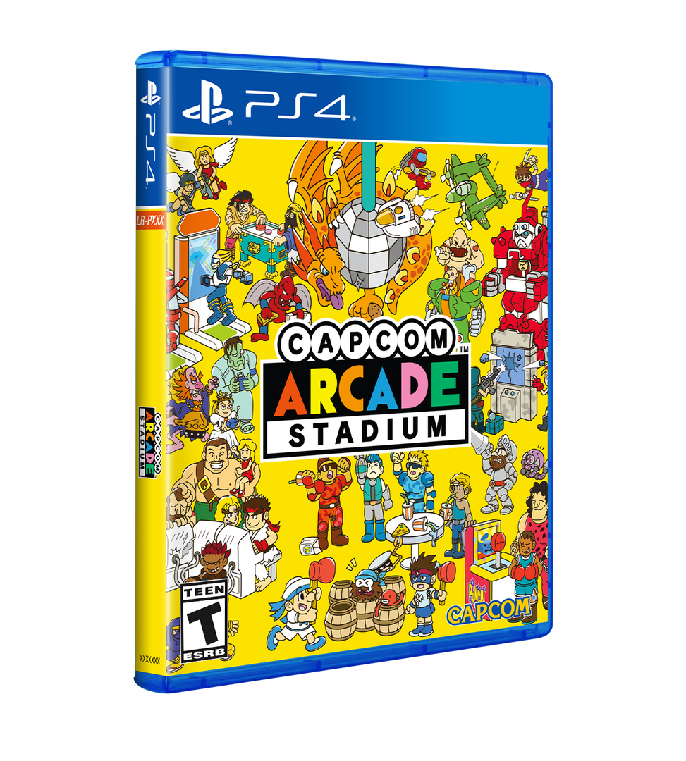 Capcom Run Cycle Limited Run #591: Capcom Arcade Stadium Vol. 1 (PS4) – Limited Run Games