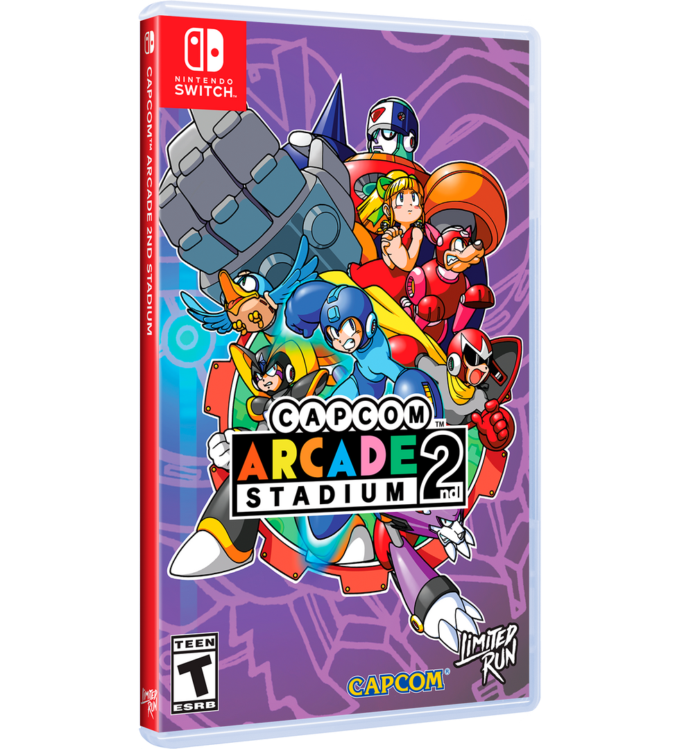 Switch Limited Run #324: Capcom Arcade Stadium Vol. 2 – Limited Run Games