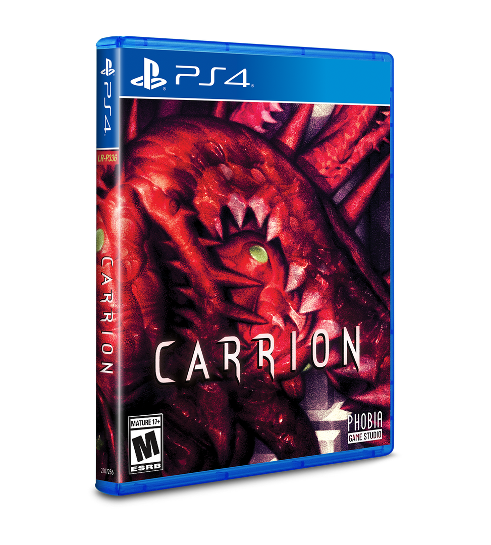 Limited Run #458: CARRION (PS4) – Limited Run Games Limited Run #458: CARRION (PS4) – Limited Run Games