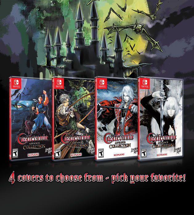 Switch Limited Run #198: Castlevania Advance Collection – Limited Run Games