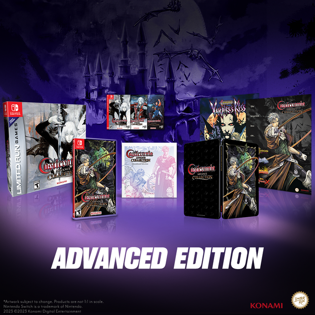 Switch Limited Run #198: Castlevania Advance Collection Advanced Edition