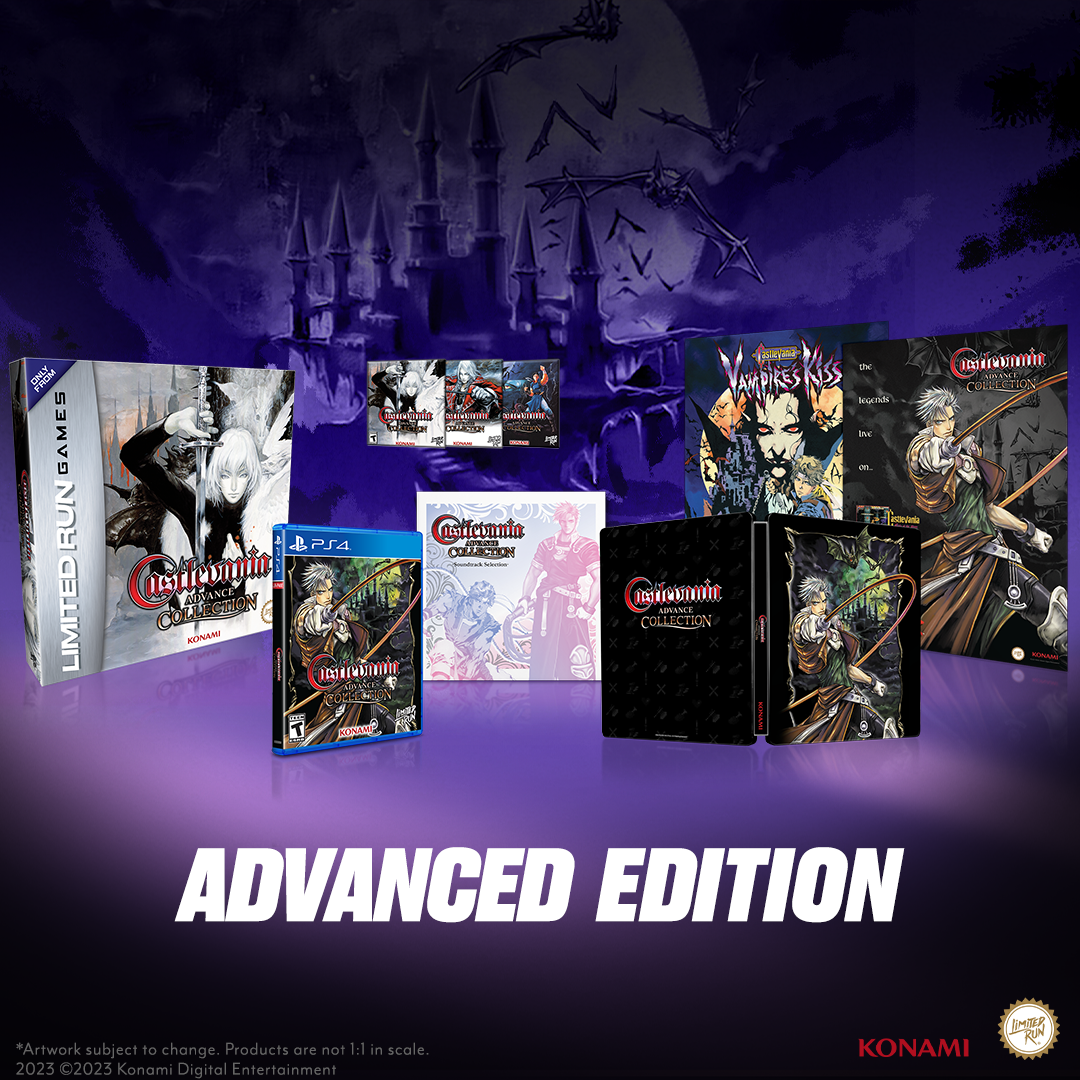 Limited Run 524 Castlevania Advance Collection Advanced Edition (PS4