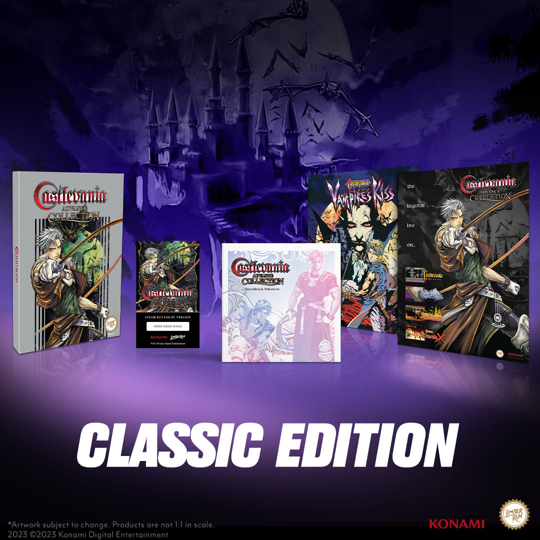 Castlevania Advance Collection Classic Edition (PC) – Limited Run Castlevania Advance Collection Classic Edition (PC) – Limited Run