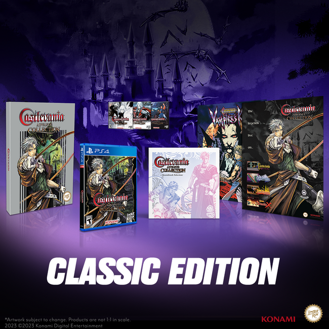 Limited Run #524: Castlevania Advance Collection Classic Edition (PS4)