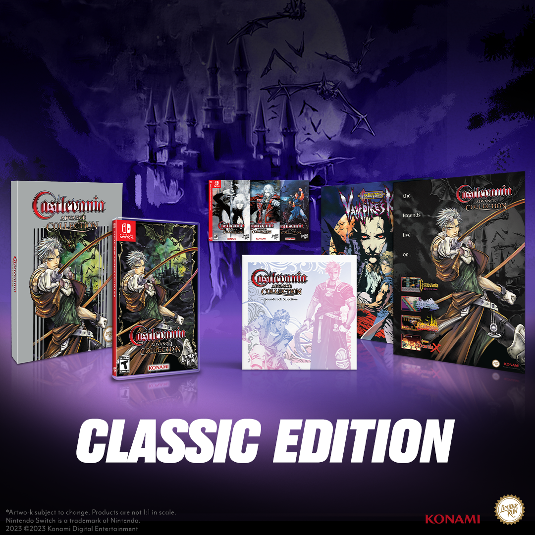 Switch Limited Run #198: Castlevania Advance Collection Classic Switch Limited Run #198: Castlevania Advance Collection Classic