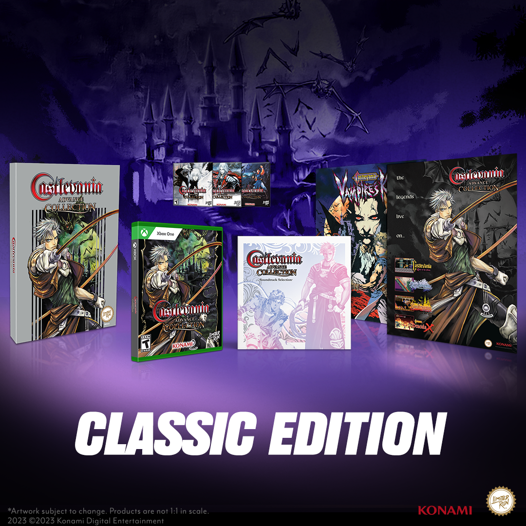 Advance collection. Limited Run Castlevania.