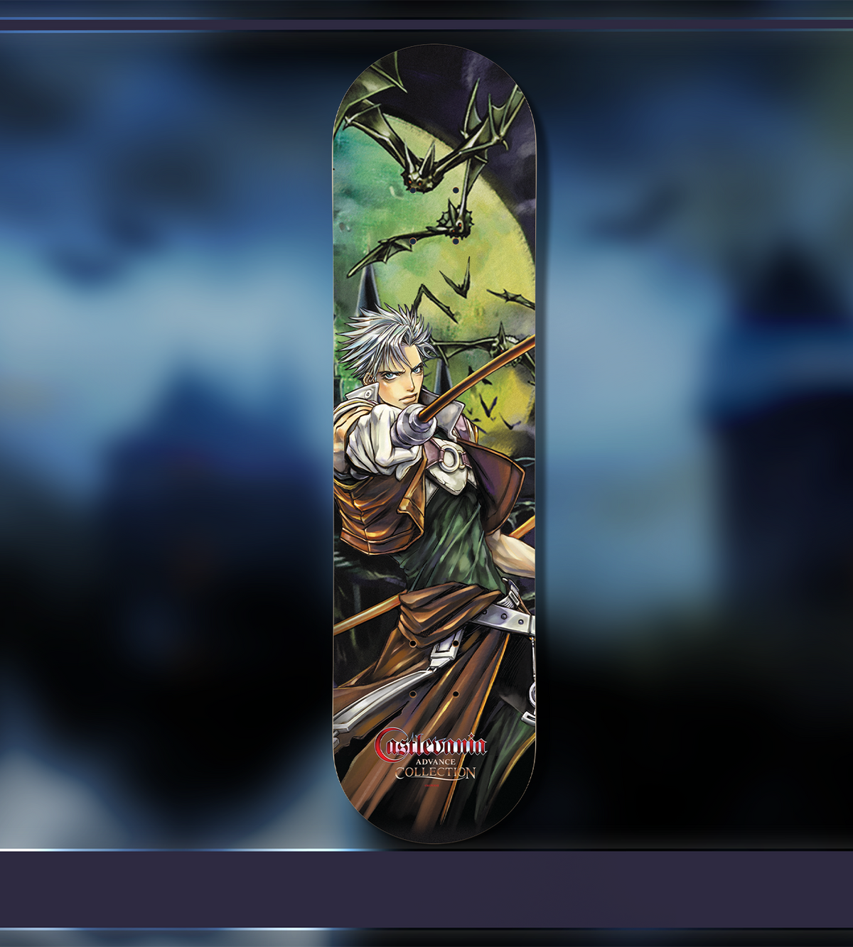 Castlevania Advance Collection Foil Skateboard Deck