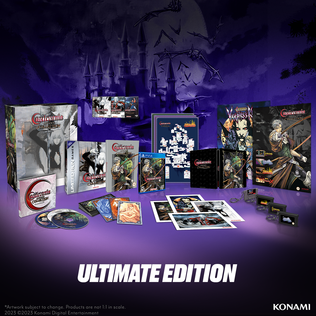 Limited Run #524: Castlevania Advance Collection Ultimate Edition Limited Run #524: Castlevania Advance Collection Ultimate Edition