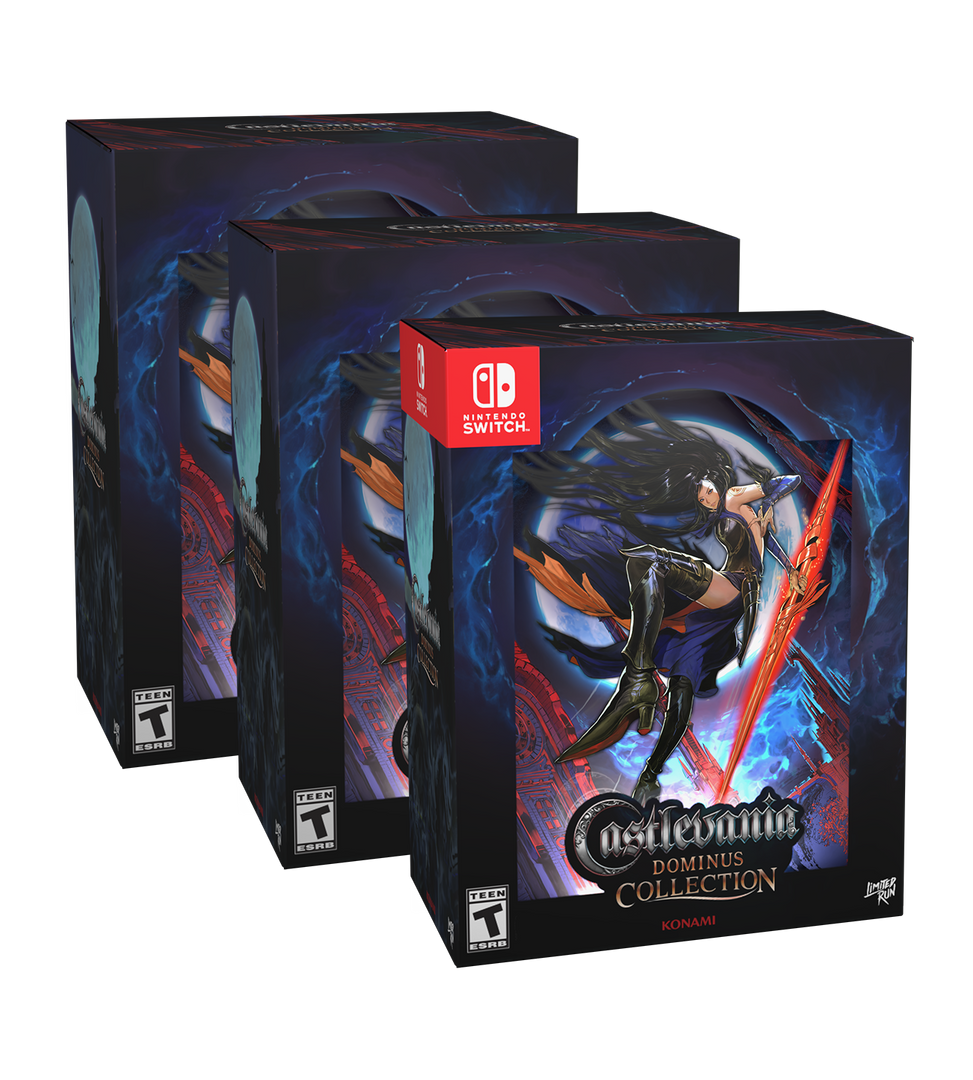 悪魔城ドラキュラ ドミナスコレクション スイッチ リミテッドラン ゲーム 限定 Castlevania Dominus Collection Ultimate Edition (Switch, PS5