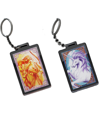 Castlevania Advance Collection Dual Card Acrylic Keychain Set