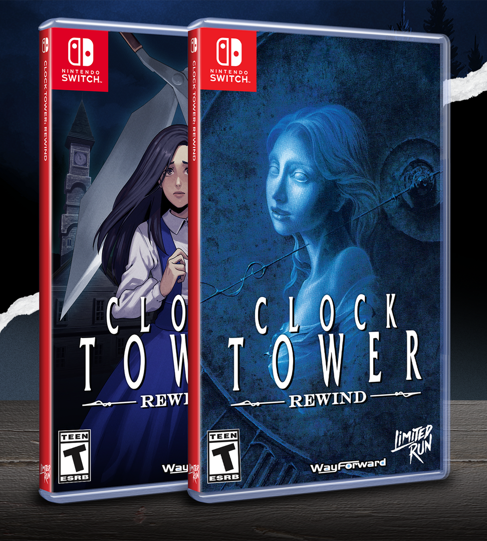 Switch Limited Run #243: Clock Tower Rewind – Limited Run Games Switch Limited Run #243: Clock Tower Rewind – Limited Run Games