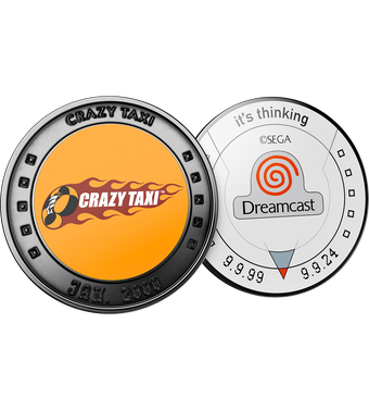 Crazy Taxi Commemorative Coin