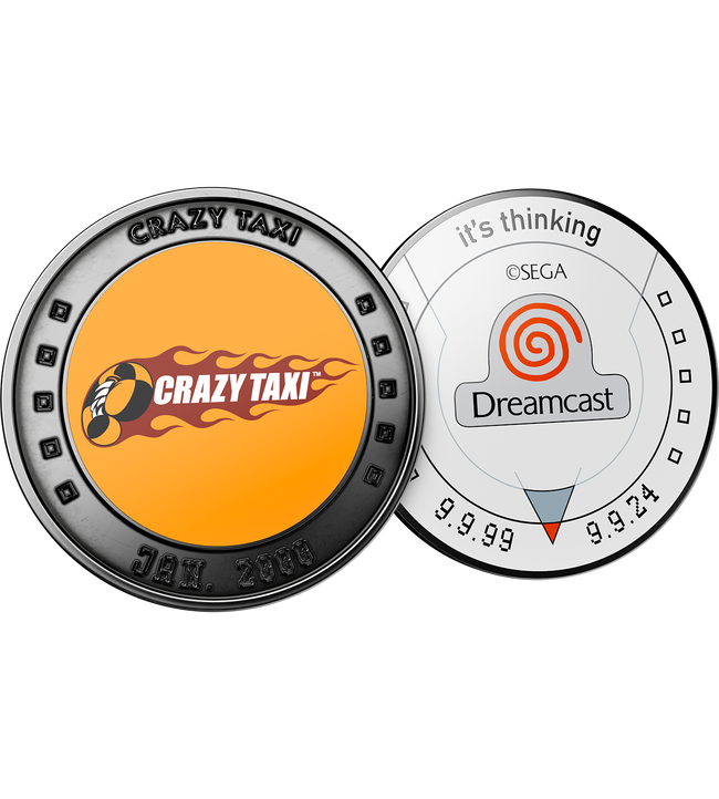 Crazy Taxi Commemorative Coin