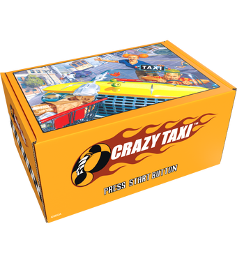 Crazy Taxi Card Storage Box