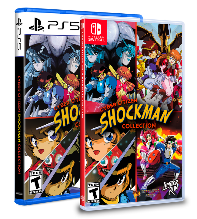 Cyber Citizen Shockman Collection Standard Edition (Switch, PS5)