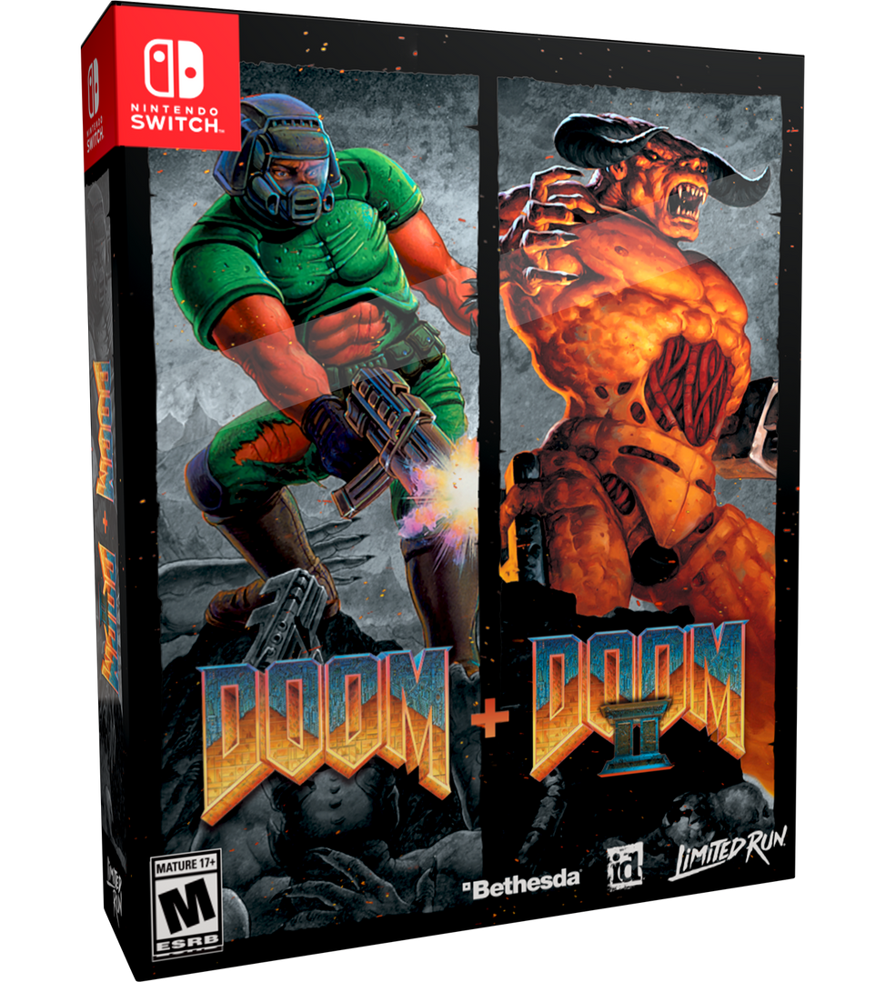 DOOM + DOOM II Big Box Edition (Switch, PS5, Xbox, PC) – Limited DOOM + DOOM II Big Box Edition (Switch, PS5, Xbox, PC) – Limited