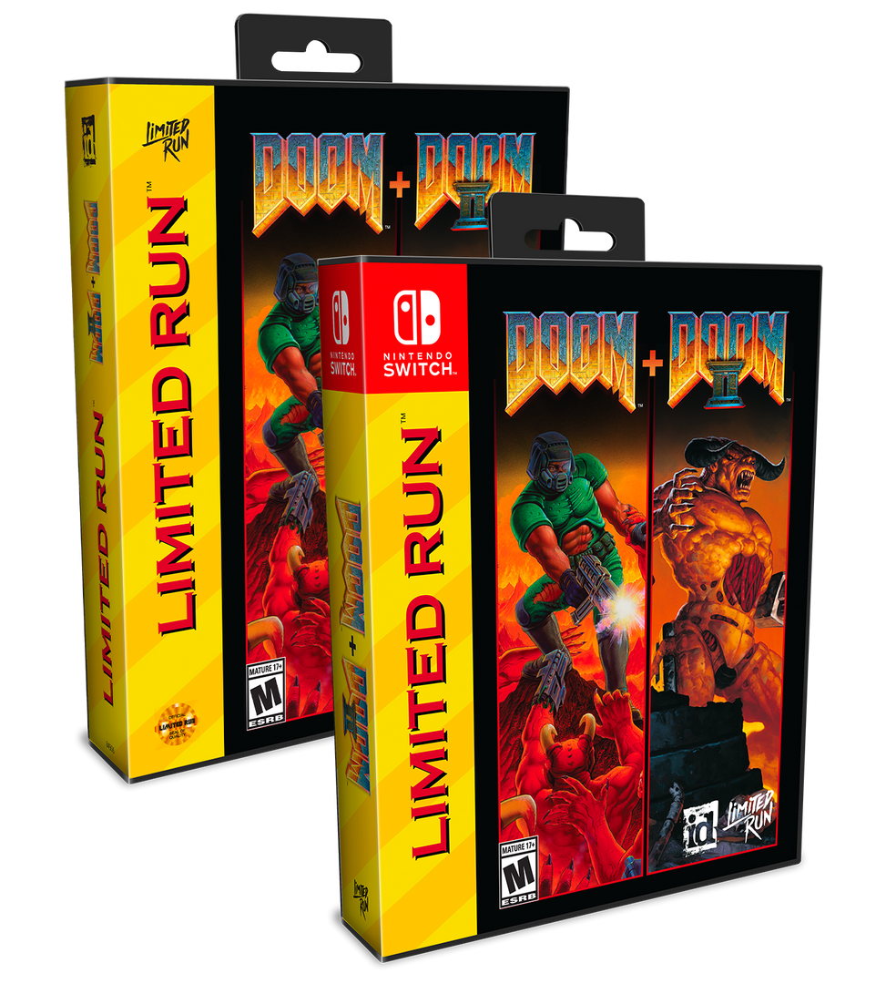DOOM + DOOM II Standard Edition Event Exclusive (Switch, PS5, Xbox DOOM + DOOM II Standard Edition Event Exclusive (Switch, PS5, Xbox