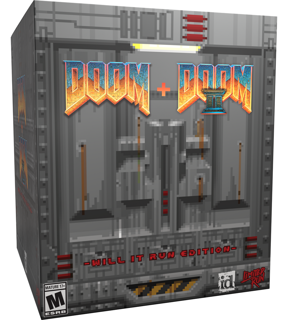 DOOM DOOM II Will It Run Edition Switch PS5 Xbox PC Limited Doom doom ii will it run edition switch ps5 xbox pc limited
