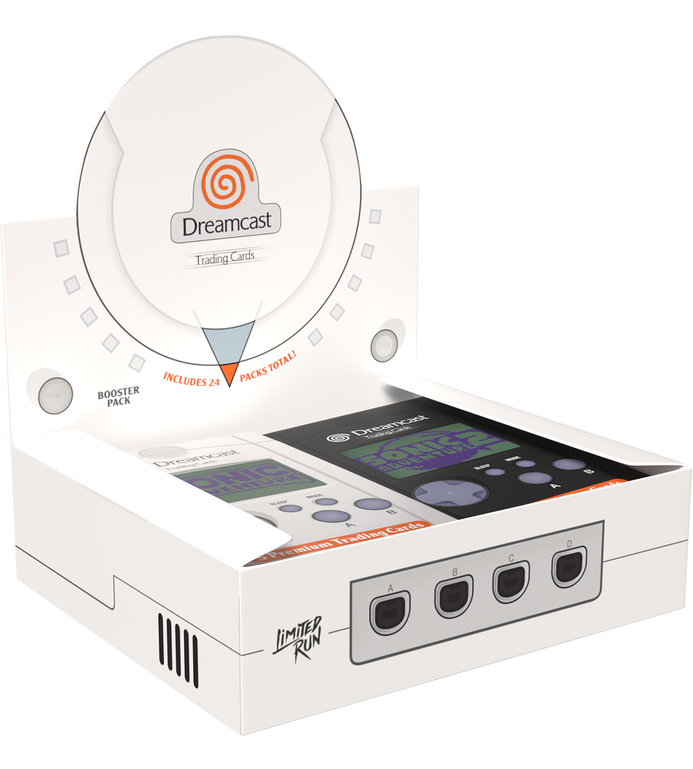 Sega Dreamcast Trading Cards - Booster Box Limited Run Games Sega Dreamcast Trading Cards - Booster Box Limited Run Games