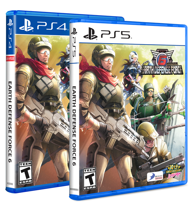 EARTH DEFENSE FORCE 6 Standard Edition (PS5, PS4)
