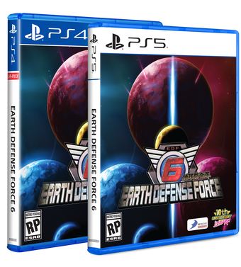 EARTH DEFENSE FORCE 6 Standard Edition (PS5, PS4)
