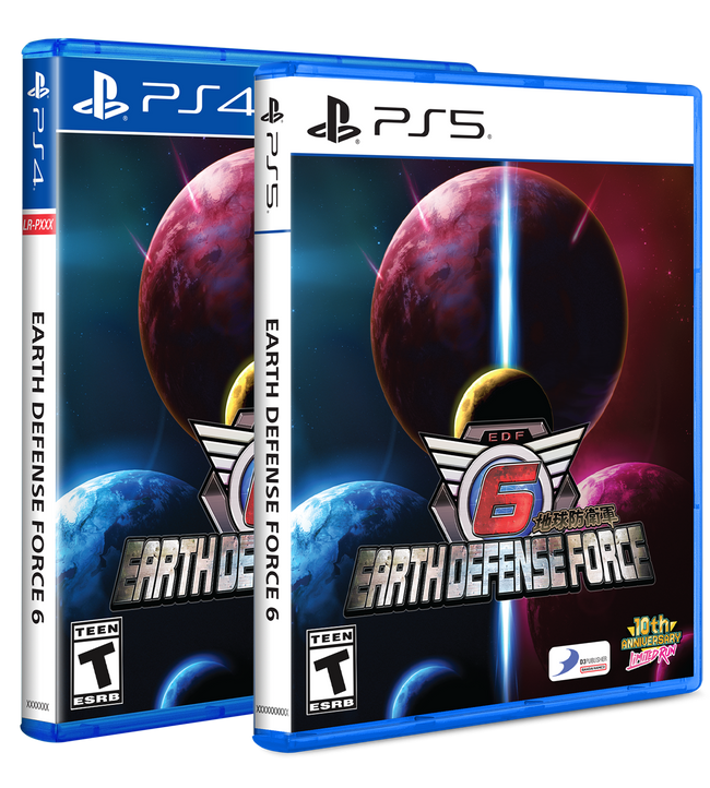 EARTH DEFENSE FORCE 6 Standard Edition (PS5, PS4)