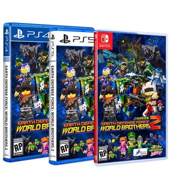 EARTH DEFENSE FORCE: WORLD BROTHERS 2 Standard Edition (Switch, PS5, PS4)