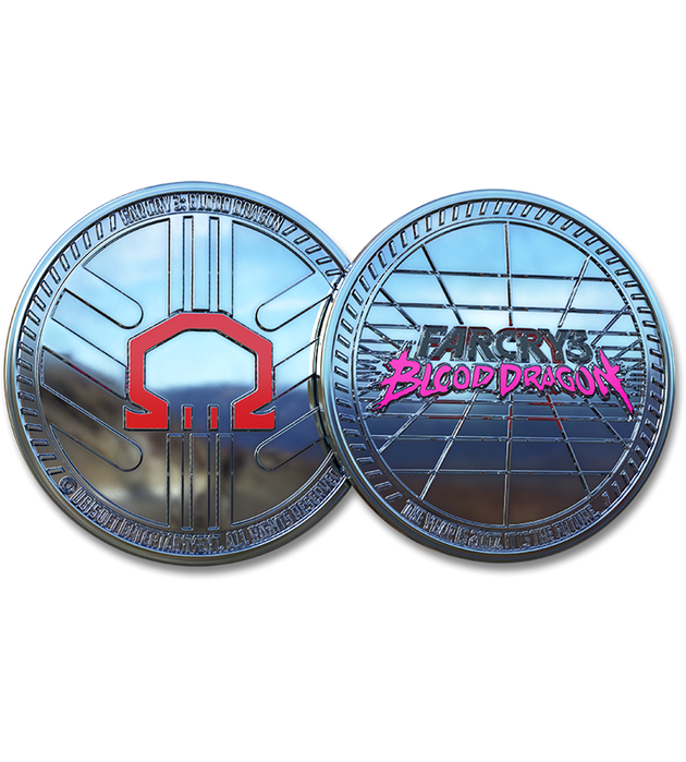 Far Cry 3 - Blood Dragon Chrome Collectible Coin