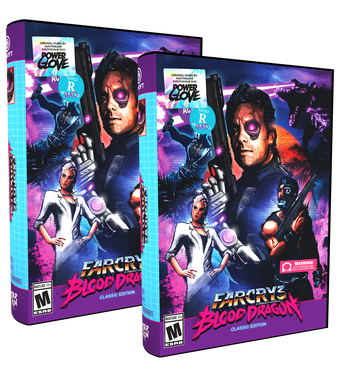 Far Cry 3 Blood Dragon VHS Edition Convention Exclusive (PS4, Xbox)