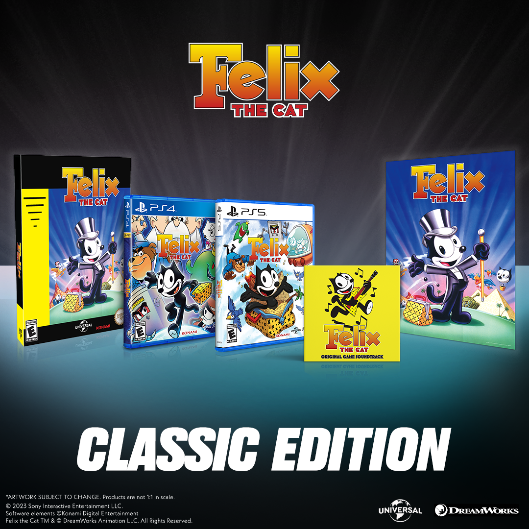 Limited Run #526: Felix the Cat Classic Edition (PS4) – Limited Limited Run #526: Felix the Cat Classic Edition (PS4) – Limited