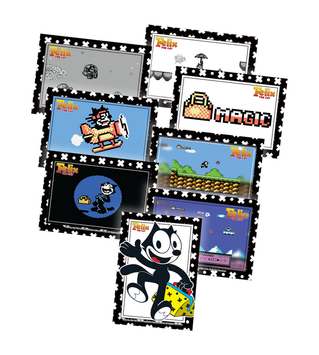 Felix the Cat Trading Card Set