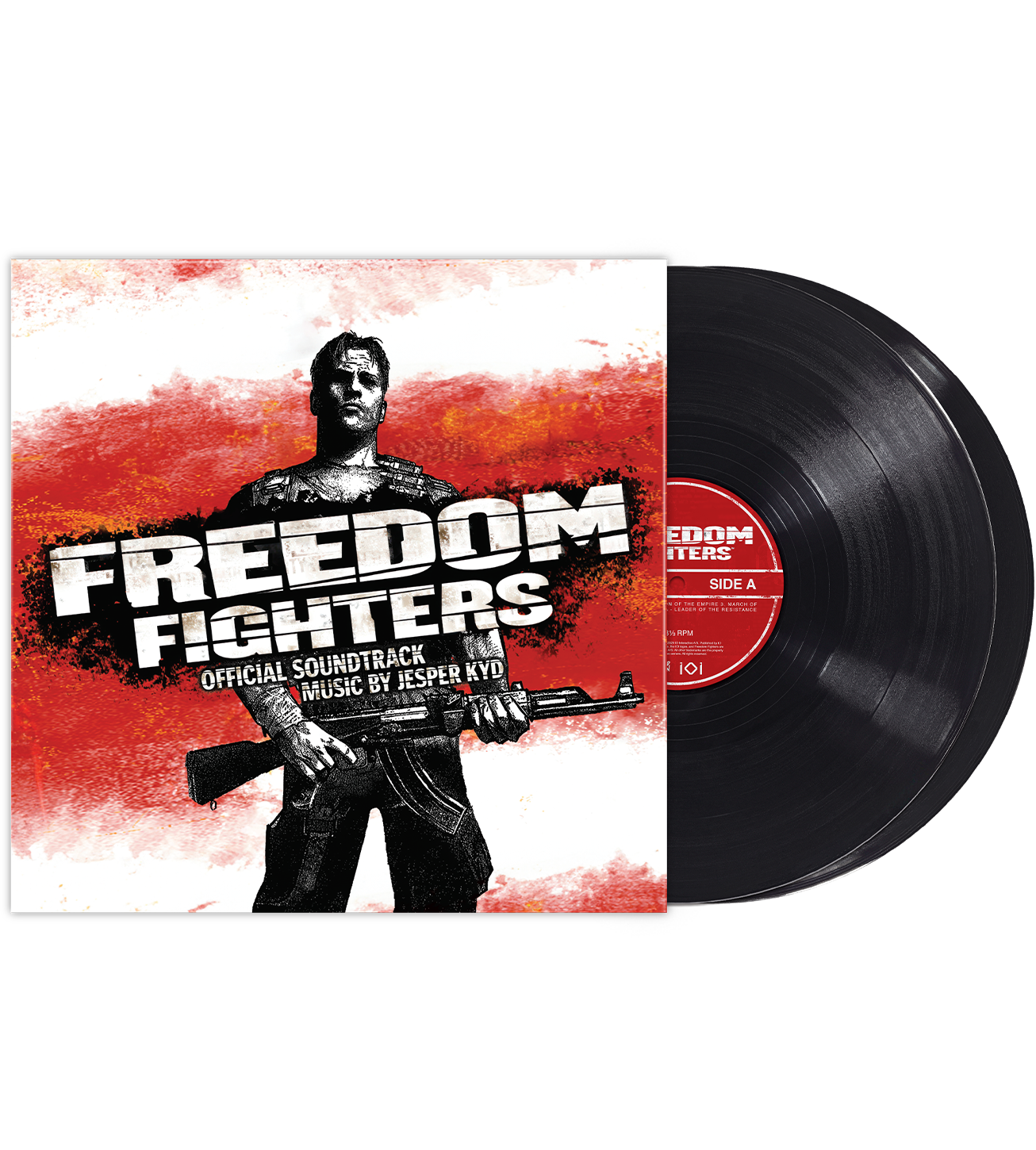 Freedom Fighters 2LP Vinyl Soundtrack Limited Run Games