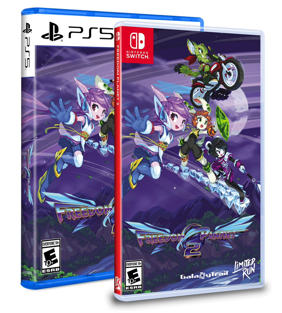 Freedom Planet 2 Standard Edition (Switch, PS5) – Limited Run Games Freedom Planet 2 Standard Edition (Switch, PS5) – Limited Run Games