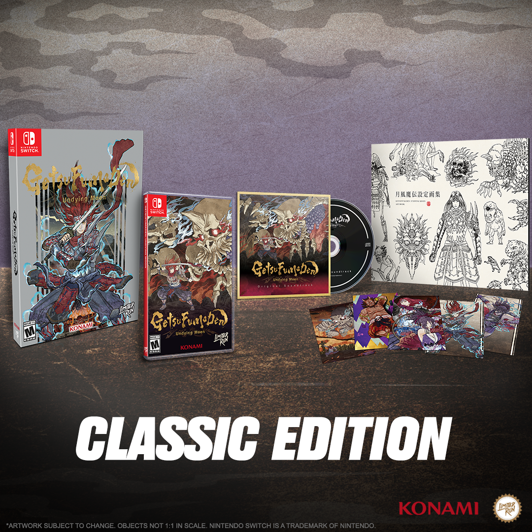 Switch Limited Run #183: GetsuFumaDen: Undying Moon Classic Switch Limited Run #183: GetsuFumaDen: Undying Moon Classic