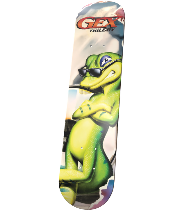 GEX Trilogy Skate Deck