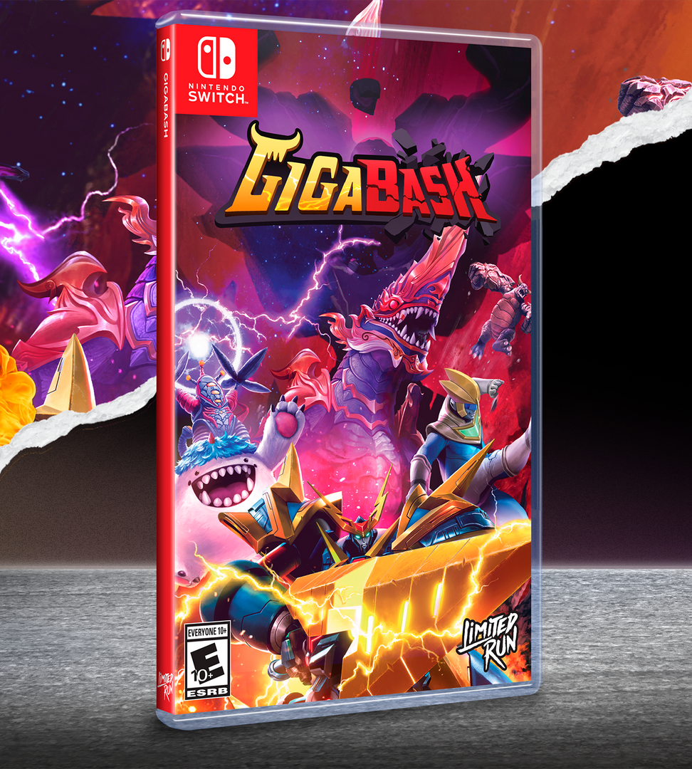 Switch Limited Run #218: GigaBash – Limited Run Games Switch Limited Run #218: GigaBash – Limited Run Games