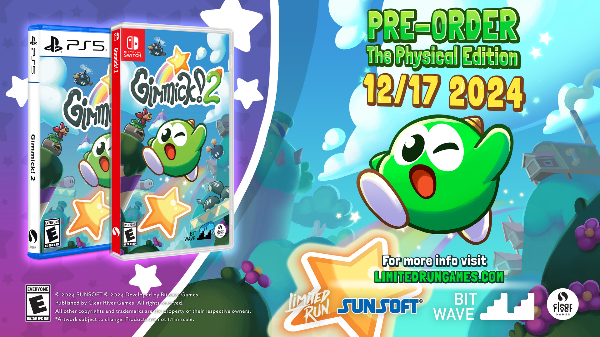 Gimmick! 2 Standard Edition (Switch, PS5) – Limited Run Games Gimmick! 2 Standard Edition (Switch, PS5) – Limited Run Games