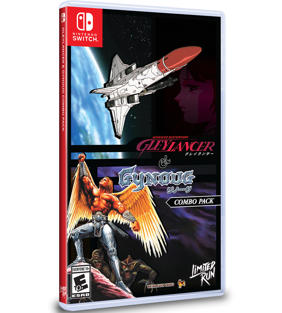Switch Limited Run #227: Gleylancer & Gynoug Combo Pack – Limited Switch Limited Run #227: Gleylancer & Gynoug Combo Pack – Limited