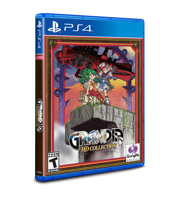 Limited Run 544 Grandia HD Collection PS4