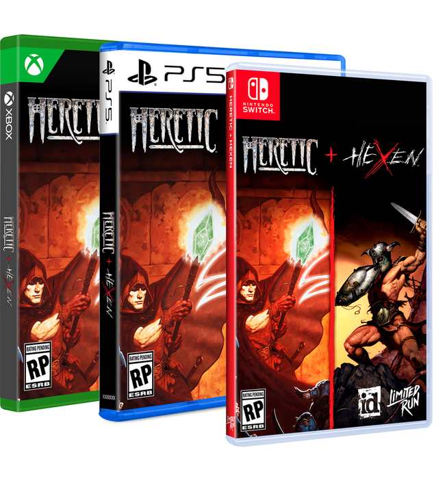 Heretic + Hexen Standard Edition (Switch, PS5, Xbox)