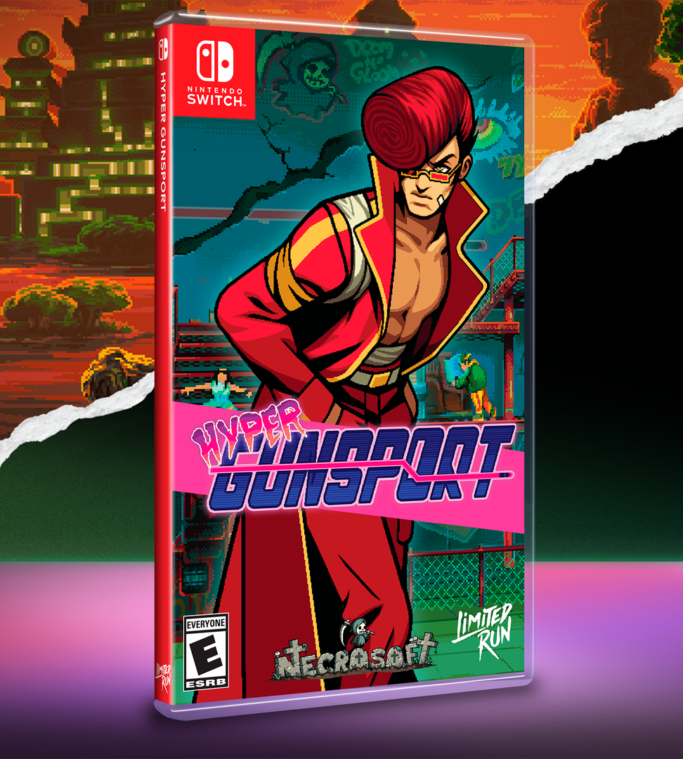 Switch Limited Run #196: Hyper Gunsport – Limited Run Games Switch Limited Run #196: Hyper Gunsport – Limited Run Games